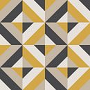 Abstracte geometrische vormen, retro stijl van Studio Allee thumbnail