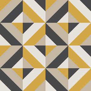 Abstrakte geometrische Formen, Retro-Stil