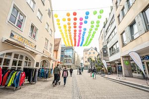 Zomerlantaarns in Kempten im Allgäu van Leo Schindzielorz