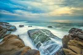 Washing Over - La Jolla, California by Joseph S Giacalone Photography