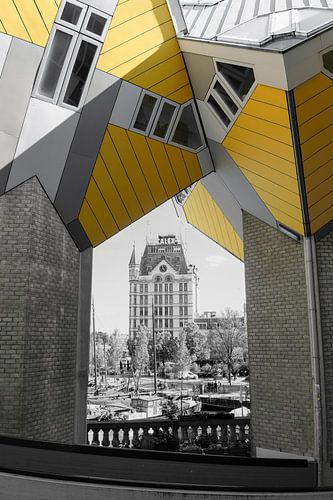 See-through cube houses to White House