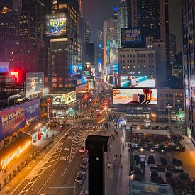 New Yorker Folge: die mit dem Blick auf den Time Square von Bfec.nl