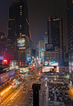 New Yorker Folge: die mit dem Blick auf den Time Square