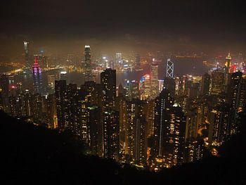 The Peak Hong Kong skyline