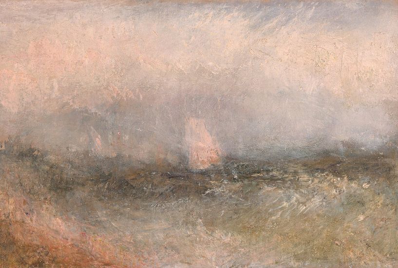Off the Nore, Joseph Mallord William Turner von Meesterlijcke Meesters