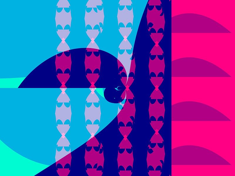 Fractal 2023 - # 69 van Petra Dreiling-Schewe