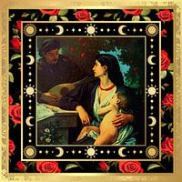S.F. Remastered Version von Mandolin Player von Anselm Feuerbach