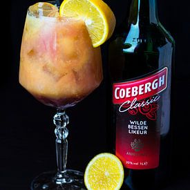 Coebergh cocktail met sinaasappels als garnering van Stefan van der Wijst