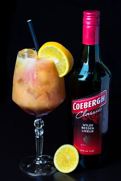 Bacardi-Cocktail mit Minze und Limette als Garnitur von Stefan van der Wijst