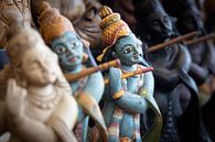 God Rama plays the flute in a souvenir shop by Eddie Meijer thumbnail