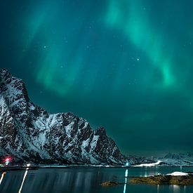 More ART In Nature - Aurore boréale Svolvaer Norvège sur Martin Boshuisen - More ART In Nature