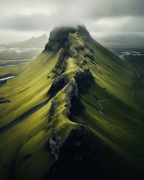 Avontuur in IJsland van fernlichtsicht