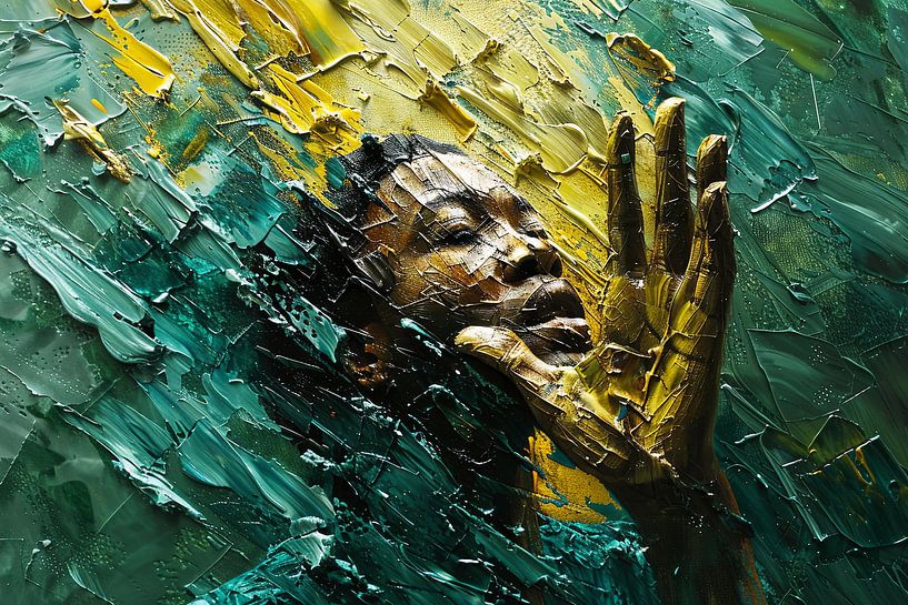 picturesque woman by Egon Zitter