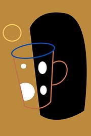 Drink Beker Abstract Illustratie van ComfortQ