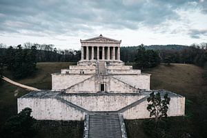 Walhalla Donaustauf près de Regensburg sur le Danube en Bavière Ger
