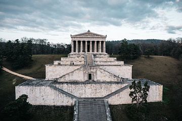 Walhalla Donaustauf near Regensburg on the Danube in Bavaria Ger