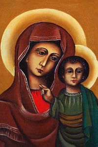 Maria met kind Jezus