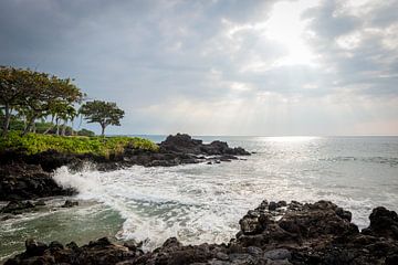 Sonne bricht durch auf Hawaii von Ellis Peeters