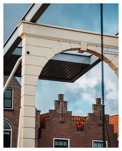 Pignons en escalier à Alkmaar sur Pim Haring