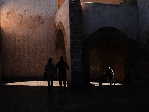 Straatbeeld in Rabat | Marokko