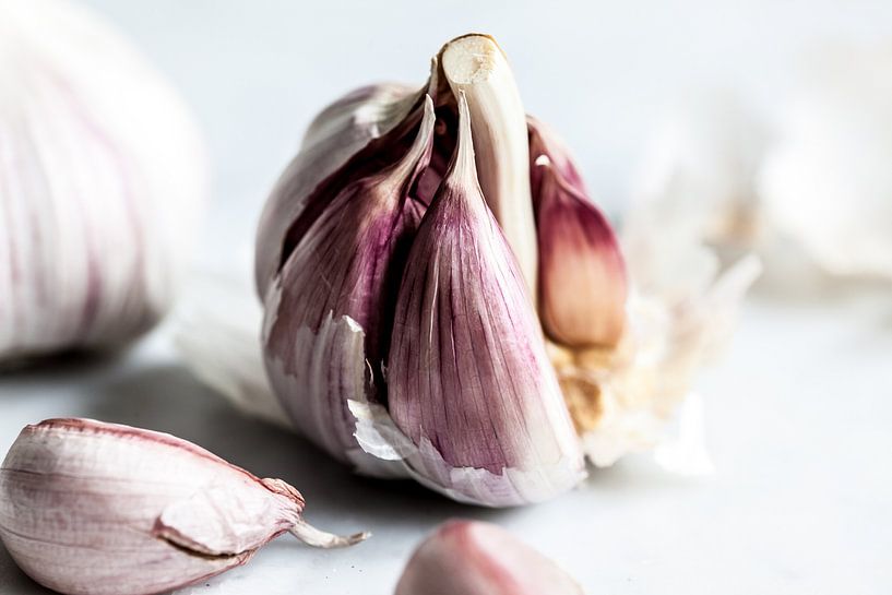 Frischer Knoblauch von Nina van der Kleij
