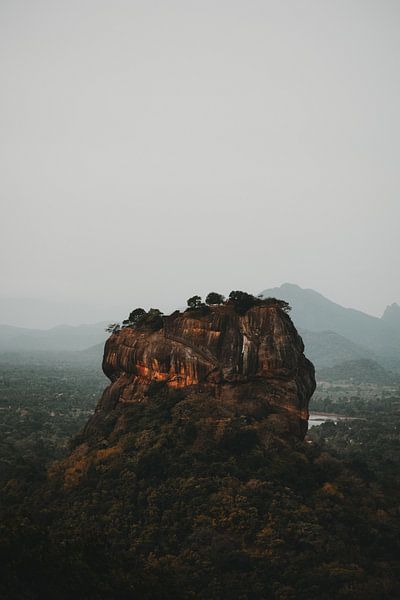 Rocher du Lion Sri Lanka par Sven Goedhart