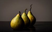 Drie peertjes achter elkaar
