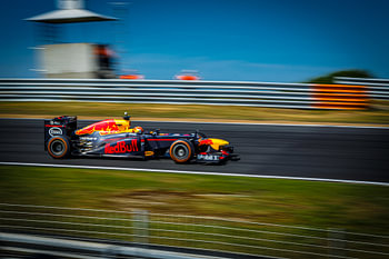 Max in actie Circuit Zandvoort