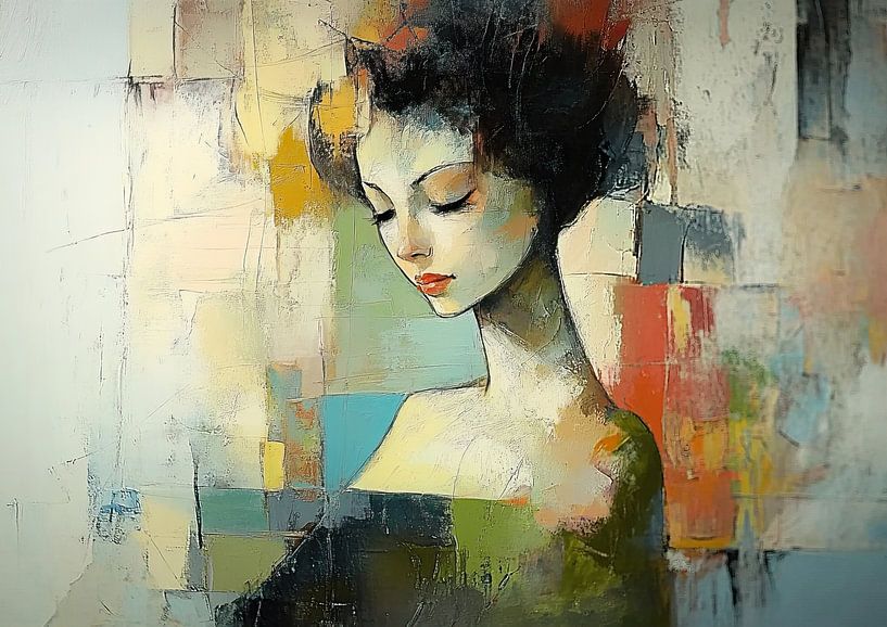 Women's portrait by Wonderful Art