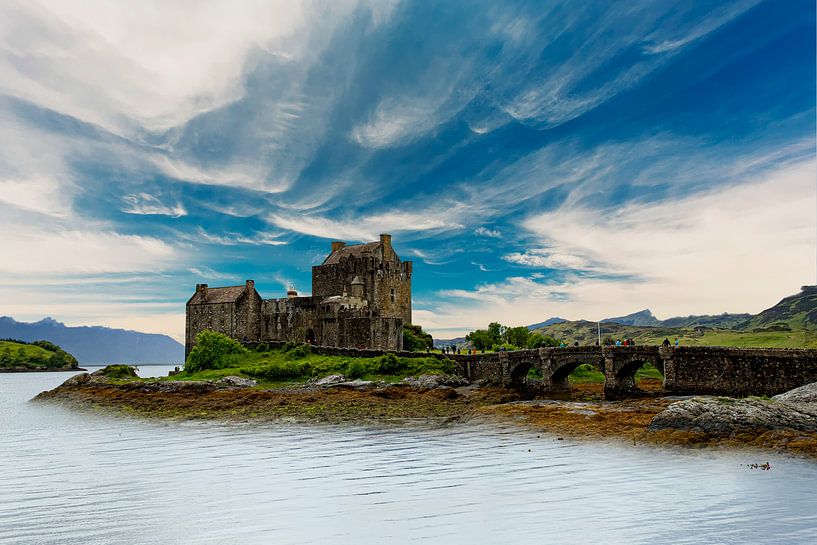 Eilean Donan Castle, Scotland by Gert Hilbink