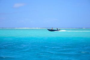 Speeding on the lagoon