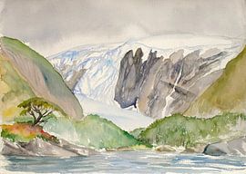 Estero Coloane - Patagonia - Chile by Eugénie Nottebohm