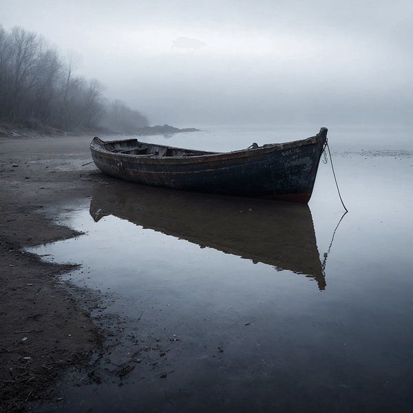 Perdu dans la brume par Matteo Bellini