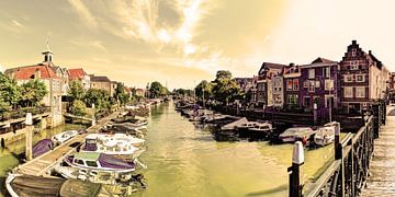Port de Dordrecht Pays-Bas Ancien