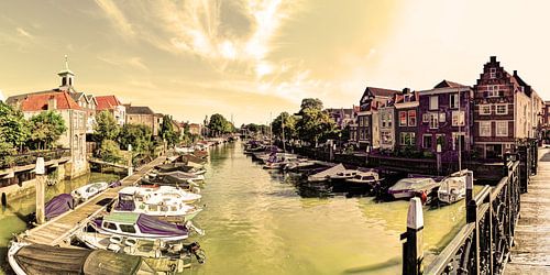 Haven van Dordrecht Nederland Oud