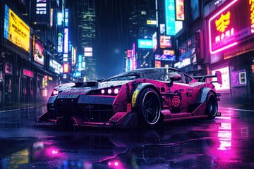 Cyperpunk Car by ARTemberaubend