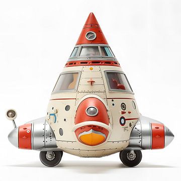 TIN SPACESHIP 60-18 by AHAI depARTment