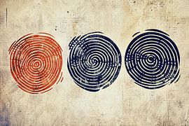 Scandinavian modern painting by Modern Collection