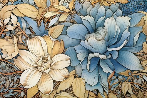 Malerei Natur's Wiegenlied | Relief