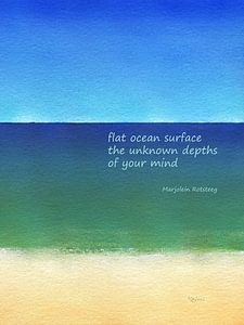The unknown depths of your mind haiku