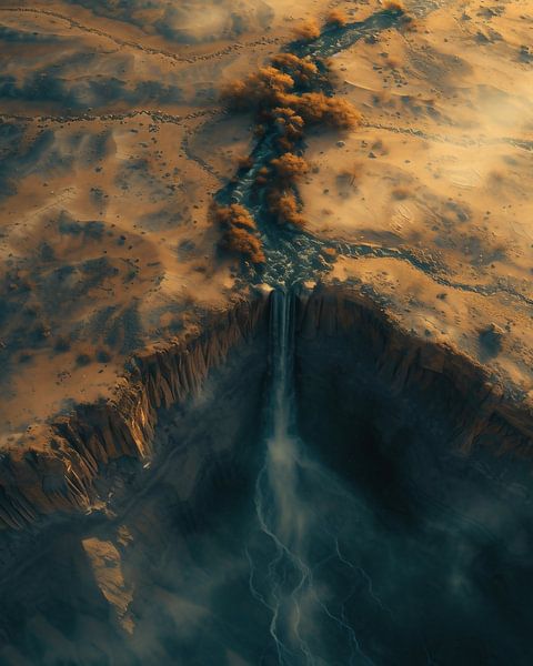 Erhabener Anblick der Naturpanoramen von fernlichtsicht