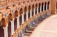 Alcoves around Plaza de Espana, Seville
