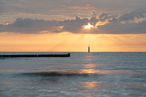 Evening at the Baltic Sea