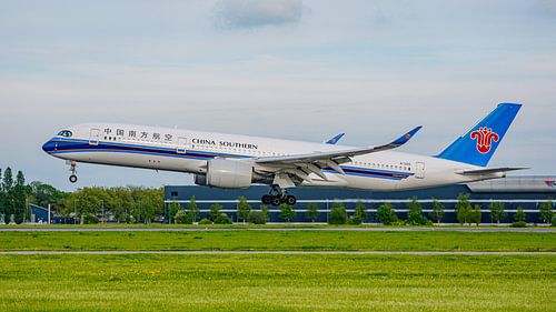 Avion de ligne Airbus A350-900 de China Southern Airlines.