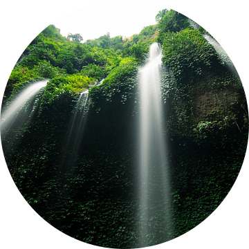 Madakaripura Waterval - Oost-Java, Indonesië van Martijn Smeets