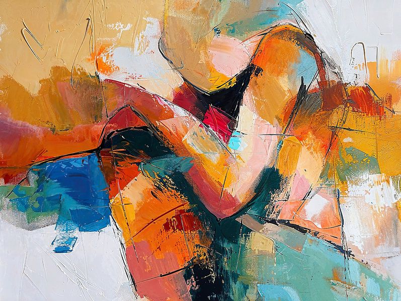 Portrait modern by Abstract Painting
