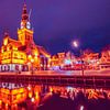 Alkmaar, Waagplein by Night sur Photo Henk van Dijk