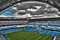 Stadion van Real Madrid in HDR