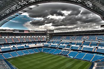 Stadion van Real Madrid in HDR