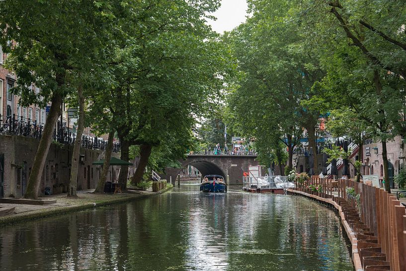 De Oude Gracht in Utrecht van Cilia Brandts
